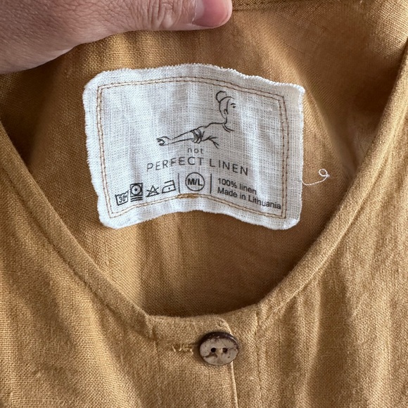 notPERFECTLINEN Amber Volume M/L - Picture 2 of 3